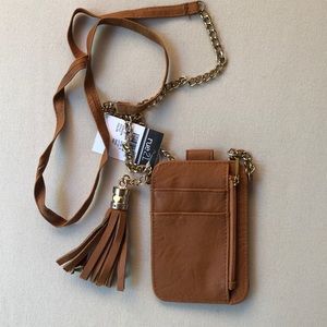 Tan Leather Card Holder